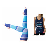 Kit Esportivo Regata Perneira Canelada Algodão 7 8 Polliá