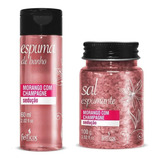 Kit Espuma De Banho E Sal Espumante Aromaterapia