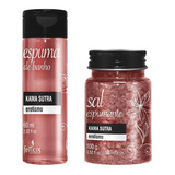 Kit Espuma De Banho E Sal Espumante Aromaterapia