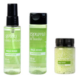 Kit Espuma De Banho Sal De Banho Aromatizador Original