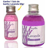 Kit Espuma Para Banheira Lavanda Hidro Relaxante De Banho