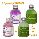 Kit Espumas Banheira Hidromassagem Cristais Relaxantes