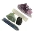 Kit Essencial De Cristais  Brutos  Prosperity Minerais