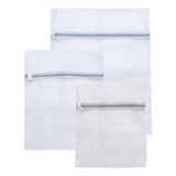 Kit Essencial Para Lavagem De Roupas Sacos Protetores 3 Pçs