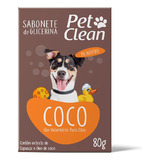 Kit Essencial Pet Clean Sabonete Coco Para Cães E Gatos
