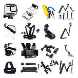 Kit Estanque Sup Guidao Peito P Gopro Hero 10 9 Black Tripe