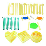 Kit Esteca Boleador Cortador Para Biscuit Pasta Americana