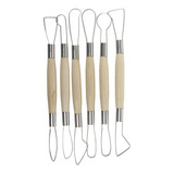 Kit Esteca De Arame Ponta Dupla 06 Peças Sinoart Sft060