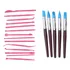 Kit Estecas 14 Pçs E 5 Estecas De Silicone Para Modelagem
