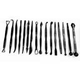 Kit Estecas 16 Ferramentas Boleadores P Latonagem Biscuit