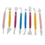 Kit Estecas Para Pastas Massas Argilas Modelagem 8 Peças