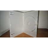 Kit Estojo Capa Box Dvd Transparente 50 Unidades