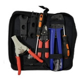 Kit Estojo Maleta Ferramentas Crimpar Corte Decapagem Mc4