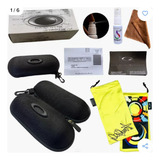 Kit Estojo Óculos Oakley Microbag Case Oakley Spray Flanela