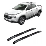 Kit Estribo Lateral Preto Fiat Toro 2016 2017 2019 Original