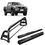 Kit Estribo OVAL Santo Antônio L200 OUTDOOR Preto