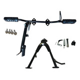Kit Estribo Pedal Cavalete Lateral Central Cargo Fan Job 160