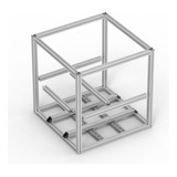 Kit Estrutural Alumínio Cinza Impressora 3d Voron 2 4 250mm