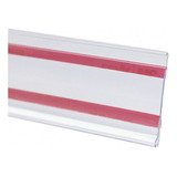 Kit Etiqueta Pvc Para Gondola Modelo U 1 Metro 25 Peças