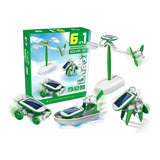 Kit Experimento Solar 6 Em 1 Para Projetos Diy Educacional