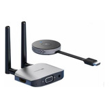 Kit Extensor De Vídeo Com Transmissor E Receptor Hdmi Tx Rx