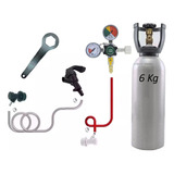 Kit Extração Chopp Postmix 1 Via Ball Lock Com Regulador Co2