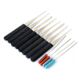 Kit Extrator De Chave Quebrada Ferramenta Chaveiro 12 Pçs