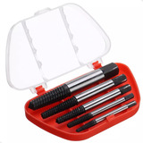 Kit Extrator Saca Parafuso Quebrado 3 A 18 Mm 5 Peças