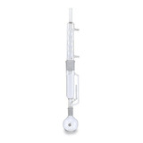 Kit Extrator Soxhlet Medio 500ml Balao Fundo Chato