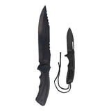 Kit Faca Tática Militar De Sobrevivência Canivete Bainha