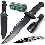 Kit Facao Militar Lanterna