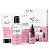 Kit Facial Pele Sensível Labotrat Tratamento Dermo Skin Sabonete Agua Micelar E Serum Facial