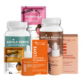 Kit Facial Serum Rosa Mosqueta Skincare Rotina Diária