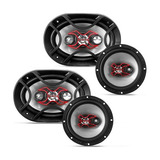 Kit Fácil Bravox 6x9 6 Alto Falante 240w Rms Linha X