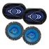 Kit Fácil Falante 6x9 Pol + 6 Pol 280w Linha Class Hurricane