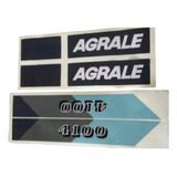 Kit Faixa Adesivo Trator Agrale 4100 Novo