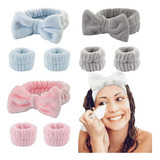 Kit Faixa E Punho Unisex Para Lavagem Do Rosto E Maquiagem