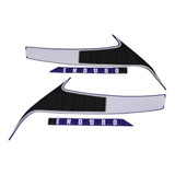 Kit Faixa Jogo Adesivos Xt 660r 2010 2012 Azul Cor Outro