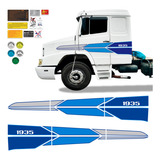 Kit Faixa Mercedes Benz Mb 1935 Adesivo Lateral Decorativo