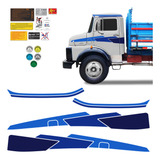Kit Faixa Mercedes Mb 1113 1114 Adesivo Lateral Decorativo