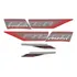 Kit Faixas Adesivo Compativel Yamaha Fazer 250 Vermelha 2011 Cor Fazer 250 Especial 2011 Vermelha