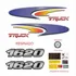 Kit Faixas Adesivo Resinado Caminhão Mercedes Benz 1620 Truc Cor Padrão