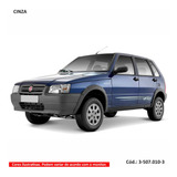 Kit Faixas Adesivo Uno Way 2 E 4 Portas 2008 A 12 Cinza