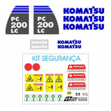 Kit Faixas Completo Komatsu Pc200 Lc