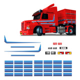 Kit Faixas Miniatura 1 32 Adesivo Scania 113 Sem Resina