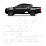 Kit Faixas Nissan Frontier Attack 4x4