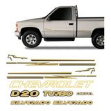 Kit Faixas Silverado D20