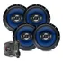 Kit Família Orion 220w 4 Auto Falante 6 Pol + Módulo 100w