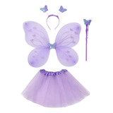 Kit Fantasia Borboleta Fada