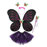 Kit Fantasia Borboleta Fada